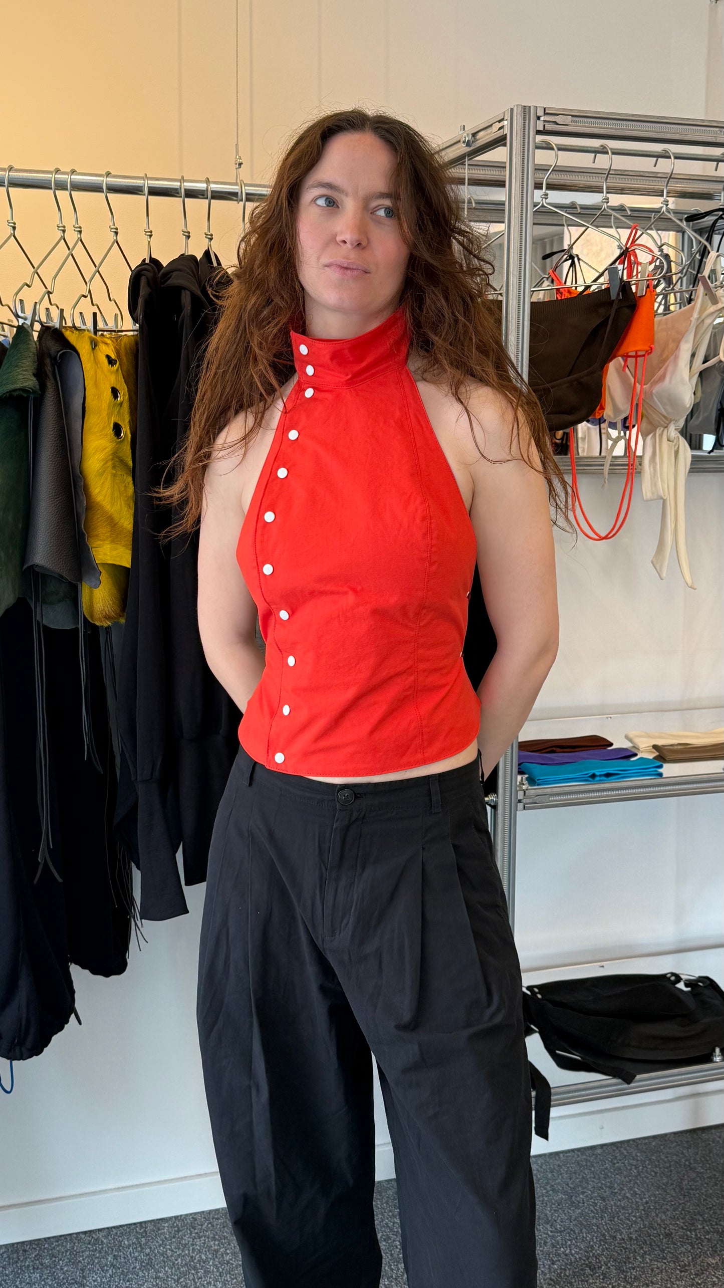 Apron Haltertop