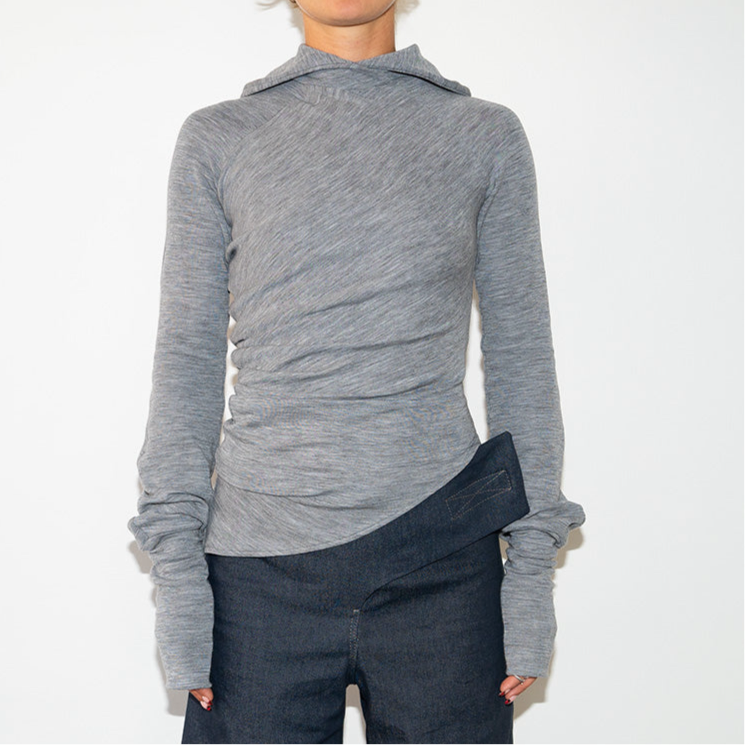 No 1 WOOL HOODIE