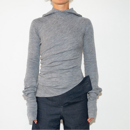 No 1 WOOL HOODIE